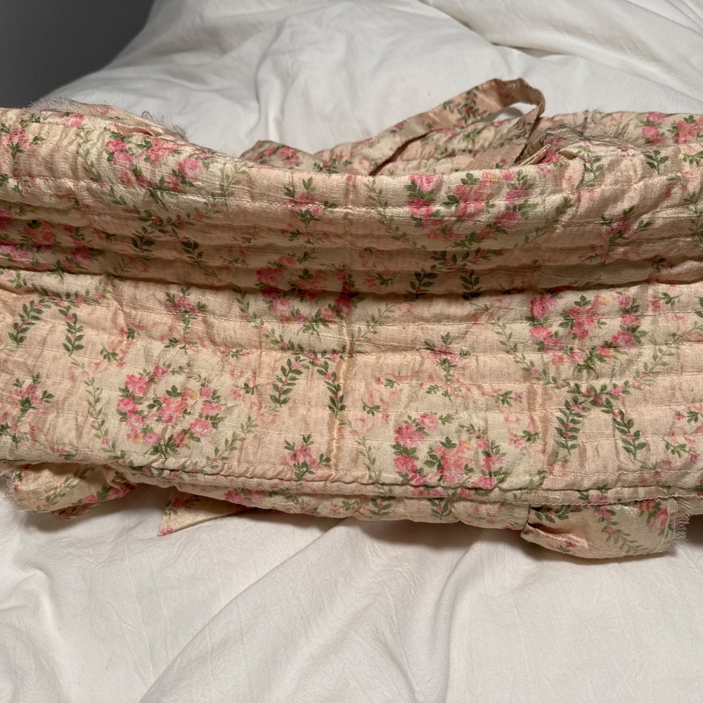 Rare Loveshackfancy Rose Shelby weekender bag - Picture 5 of 7